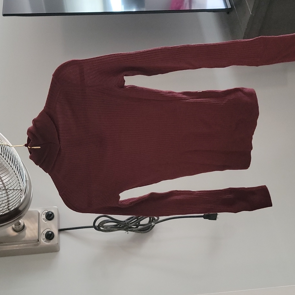 Deep red red/purple sweater